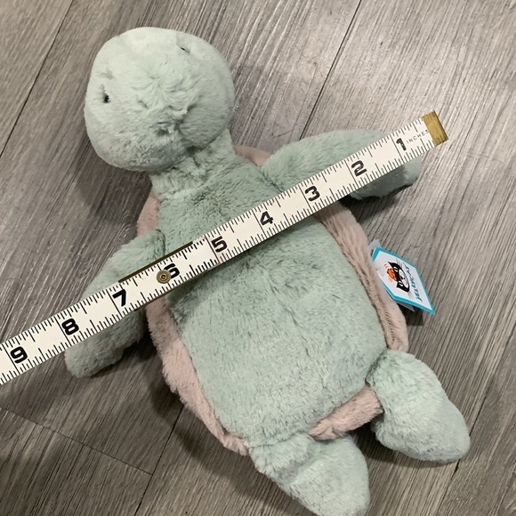 Jellycat Retired Bashful Turtle Medium NWT - Picture 6 of 10